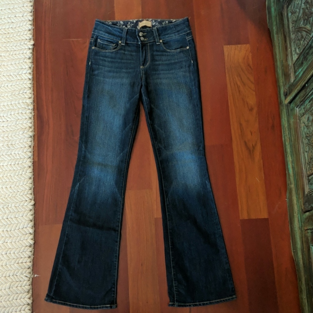 Paige Denim Hidden Hills bootleg jeans, size 27